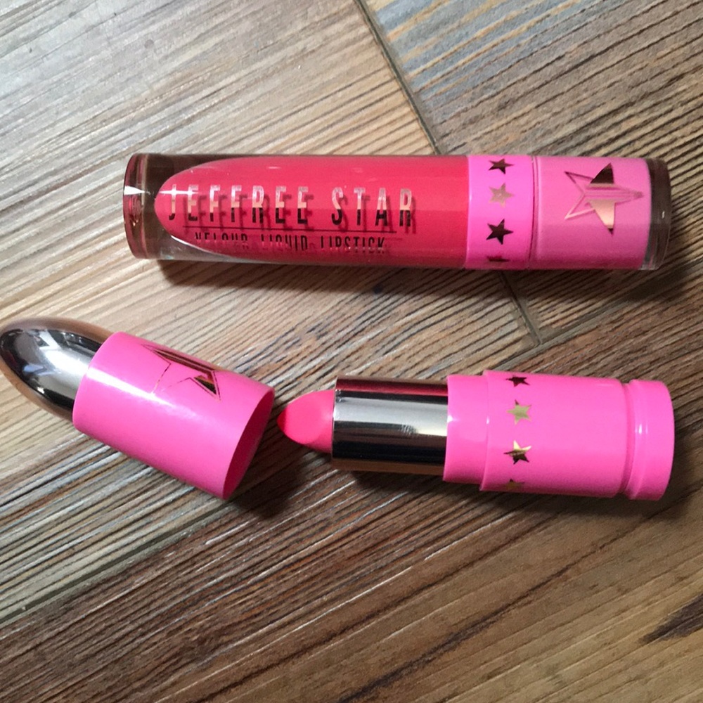 Jeffree Star liquid lip and lipstick